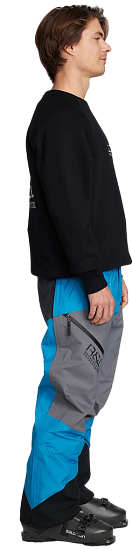 Брюки мужские Peak Performance Shielder R&D Scuba Blu/Quiet Gr - Фото 7 большая