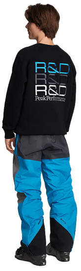 Брюки мужские Peak Performance Shielder R&D Scuba Blu/Quiet Gr - Фото 8 большая