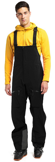 Брюки мужские Haglofs Vassi GTX Pro True Black - Фото 3 большая