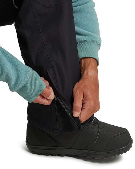 Полукомбинезон мужской Burton Gore-Tex Reserve Bib True Black - Фото 8 большая