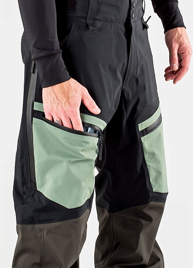 Брюки мужские Peak Performance Gravity Coniferous Green - Фото 5 большая
