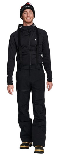 Брюки мужские Peak Performance Alpine 2L Black - Фото 4 большая