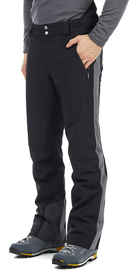 Брюки мужские Mountain Force Limit Striped Black/Black Melange - Фото 6 большая