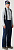 Брюки мужские Colmar Flexy Navy Blue - Фото 2 малая