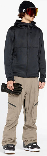 Брюки мужские Volcom Guch Stretch Gore Chestnut Brown - Фото 5 большая