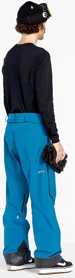 Брюки мужские Volcom Guide Gore-Tex Cobalt - Фото 4 большая