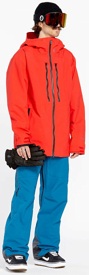 Брюки мужские Volcom Guide Gore-Tex Cobalt - Фото 6 большая