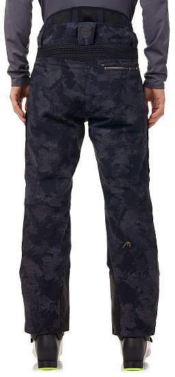 Брюки мужские Head Rebels Crinklecamoblack/Black - Фото 4 большая