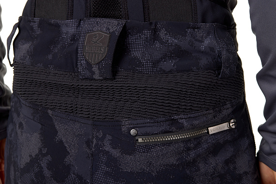 Брюки мужские Head Rebels Crinklecamoblack/Black - Фото 5 большая