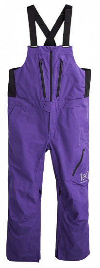 Брюки мужские Burton Ak Gore Cyclic Bib Prism Violet - Фото 1 большая