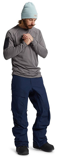 Брюки мужские Burton [Ak] Gore-Tex Swash Dress Blue - Фото 2 большая