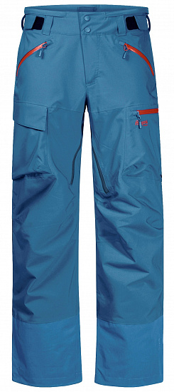 Брюки мужские Bergans Hafslo Ins StoneBlue/Lava - Фото 1 большая