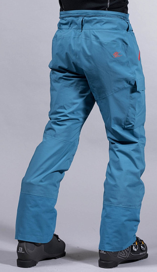 Брюки мужские Bergans Hafslo Ins StoneBlue/Lava - Фото 3 большая