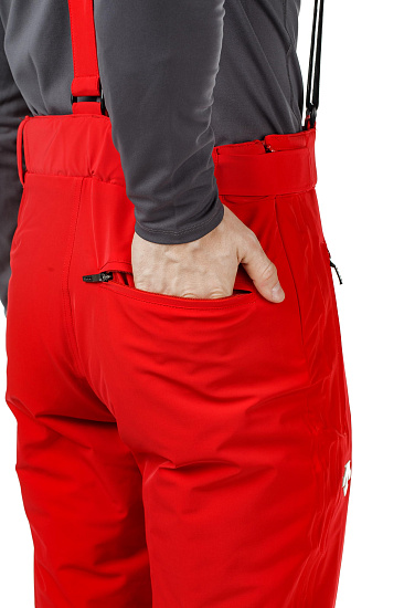 Брюки мужские Descente Swiss Ski Team Electric Red - Фото 3 большая