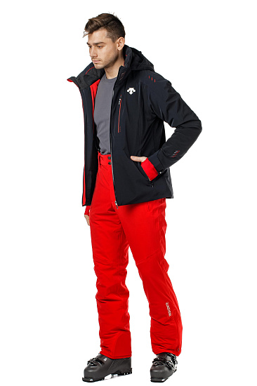 Брюки мужские Descente Swiss Ski Team Electric Red - Фото 6 большая