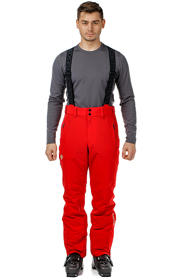 Брюки мужские Descente Swiss Ski Team Electric Red - Фото 7 большая