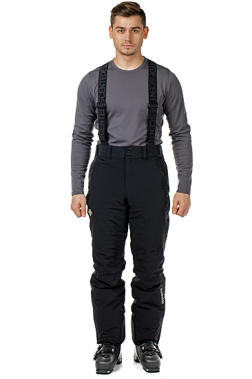Брюки мужские Descente Swiss Ski Team Black - Фото 5 большая