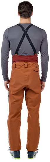Брюки мужские Rab Khroma GTX Bib Red Earth - Фото 6 большая