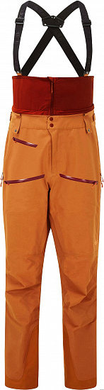 Брюки мужские Rab Khroma GTX Bib Red Earth - Фото 1 большая