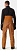 Брюки мужские The North Face Brigandine Futurelight Bib Timber Tan - Фото 6 малая