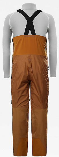 Брюки мужские The North Face Brigandine Futurelight Bib Timber Tan - Фото 2 большая