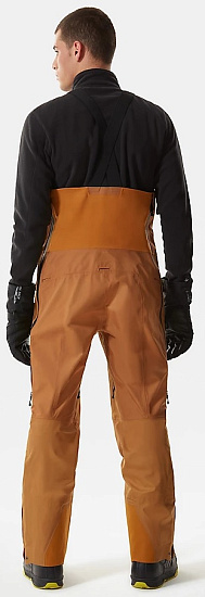 Брюки мужские The North Face Brigandine Futurelight Bib Timber Tan - Фото 6 большая