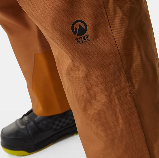 Брюки мужские The North Face Brigandine Futurelight Bib Timber Tan - Фото 10 большая