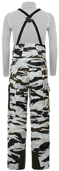Брюки мужские The North Face A-Cad Futurelight Bib Rocko Green Mixed Camo Print - Фото 2 большая