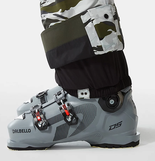 Брюки мужские The North Face A-Cad Futurelight Bib Rocko Green Mixed Camo Print - Фото 15 большая
