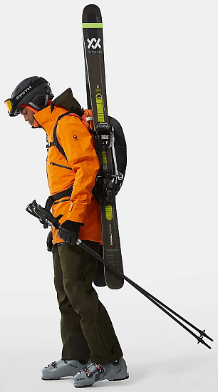 Брюки мужские The North Face Brigandine Futurelight Bib Rosin Green/TNF Black - Фото 6 большая