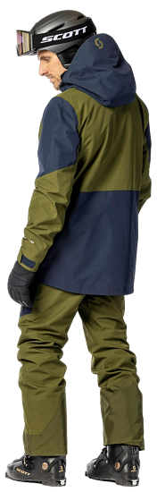 Брюки мужские Scott Vertic GTX 2L Fir Green/Dark Blue - Фото 3 большая