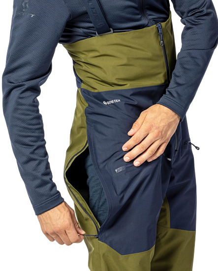 Брюки мужские Scott Vertic GTX 2L Fir Green/Dark Blue - Фото 6 большая