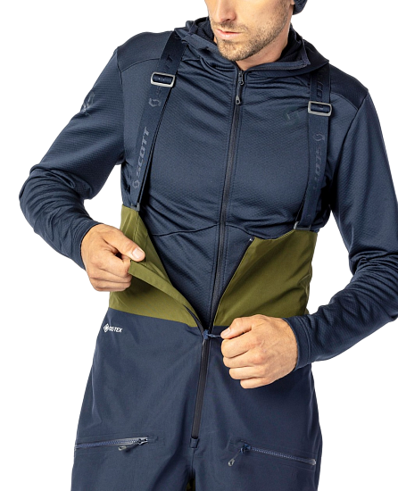 Брюки мужские Scott Vertic GTX 2L Fir Green/Dark Blue - Фото 8 большая