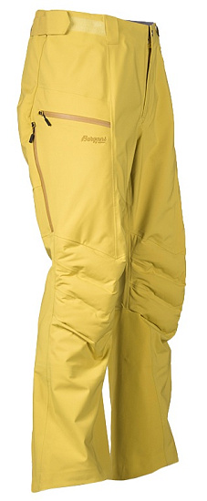 Брюки мужские Bergans Hemsedal Hybrid Yellowgreen - Фото 7 большая