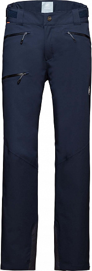 Брюки мужские Mammut Stoney HS Thermo Marine/White - Фото 1 большая