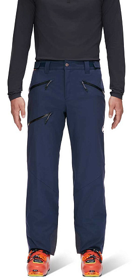 Брюки мужские Mammut Stoney HS Thermo Marine/White - Фото 2 большая