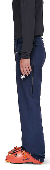 Брюки мужские Mammut Stoney HS Thermo Marine/White - Фото 3 большая