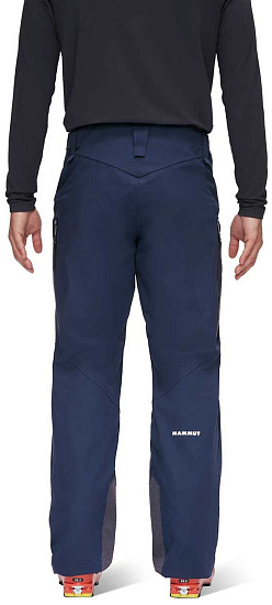 Брюки мужские Mammut Stoney HS Thermo Marine/White - Фото 4 большая
