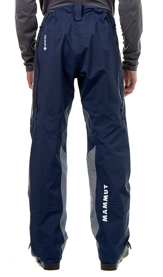 Брюки мужские Mammut La Liste HS Marine/White - Фото 5 большая