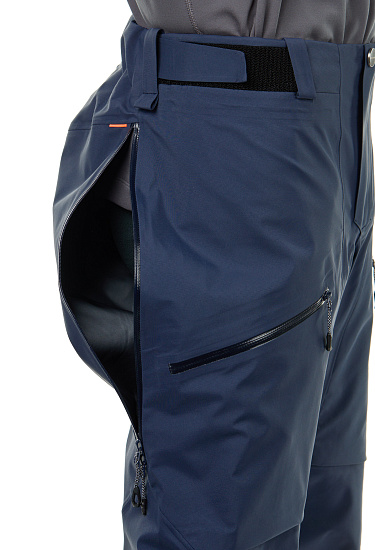 Брюки мужские Mammut La Liste HS Marine/White - Фото 7 большая