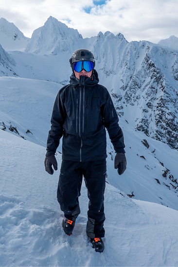Брюки мужские Norrona Lofoten Ace Gore-Tex Pro Caviar - Фото 9 большая