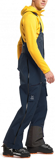 Брюки мужские Haglofs Vassi GTX Pro Dark Ocean - Фото 5 большая