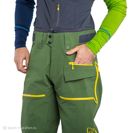 Брюки мужские Norrona Lofoten Gore-Tex Pro Iguana - Фото 4 большая