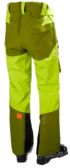 Брюки мужские Helly Hansen Elevation Shell Azid Lime - Фото 4 большая