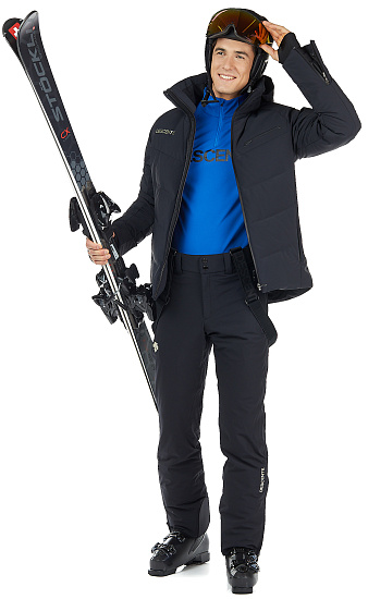Брюки мужские Descente Swiss Black - Фото 2 большая