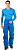 Брюки мужские Norrona Lofoten Gore-Tex Pro Olympian Blue - Фото 3 малая