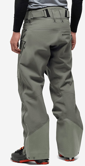 Брюки мужские Norrona Lofoten Gore-Tex Pro Castor Grey - Фото 4 большая