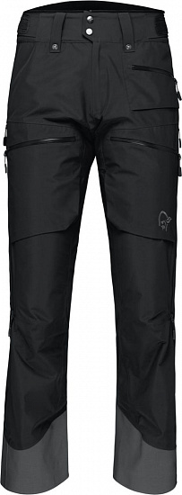 Брюки мужские Norrona Lofoten Gore-Tex Insulated Caviar - Фото 1 большая