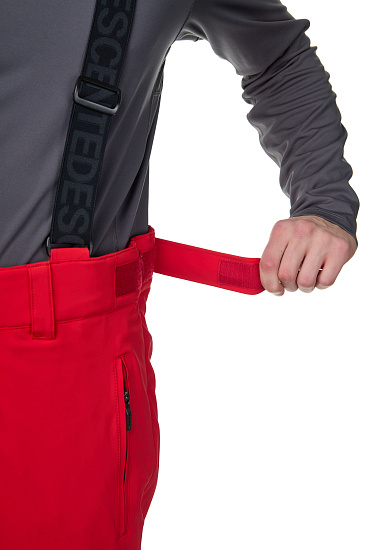 Брюки мужские Descente Swiss Electric Red - Фото 4 большая