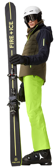 Брюки мужские Bogner Fire+Ice Scott2-T Neon Lime - Фото 6 большая